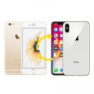 Độ vỏ iPhone 6s lên iPhone X