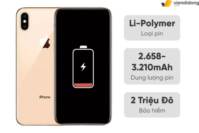 Nên thay pin iPhone Xs tương thích cao với thiết bị