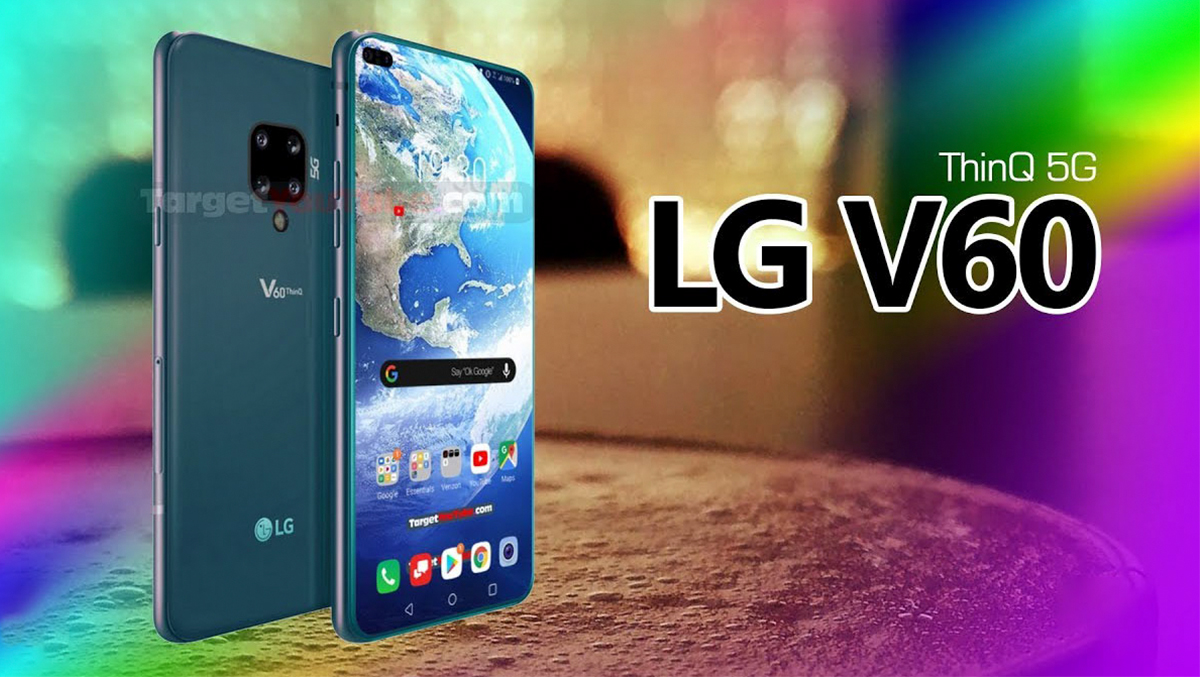 LG V60 ThinQ lộ hình ảnh với 4 camera cùng mức pin khủng