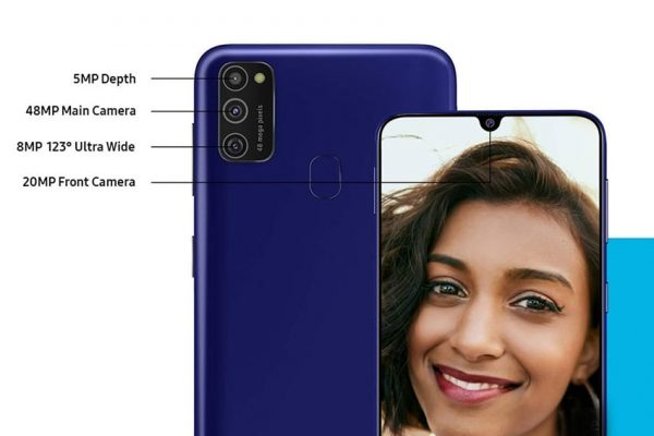 samsung m21 front camera details