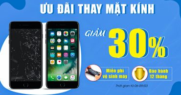 Ưu đãi hấp dẫn: Thay mặt kính iPhone, Samsung giảm giá đến 30% tại Viện Di Động mừng ngày 8/3 thay mat kinh gia han 1200x677 1