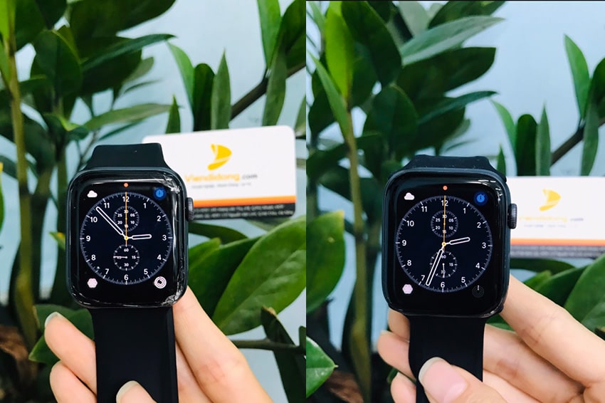 Ép kính Apple Watch dau hieu thay kinh apple watch viendidong