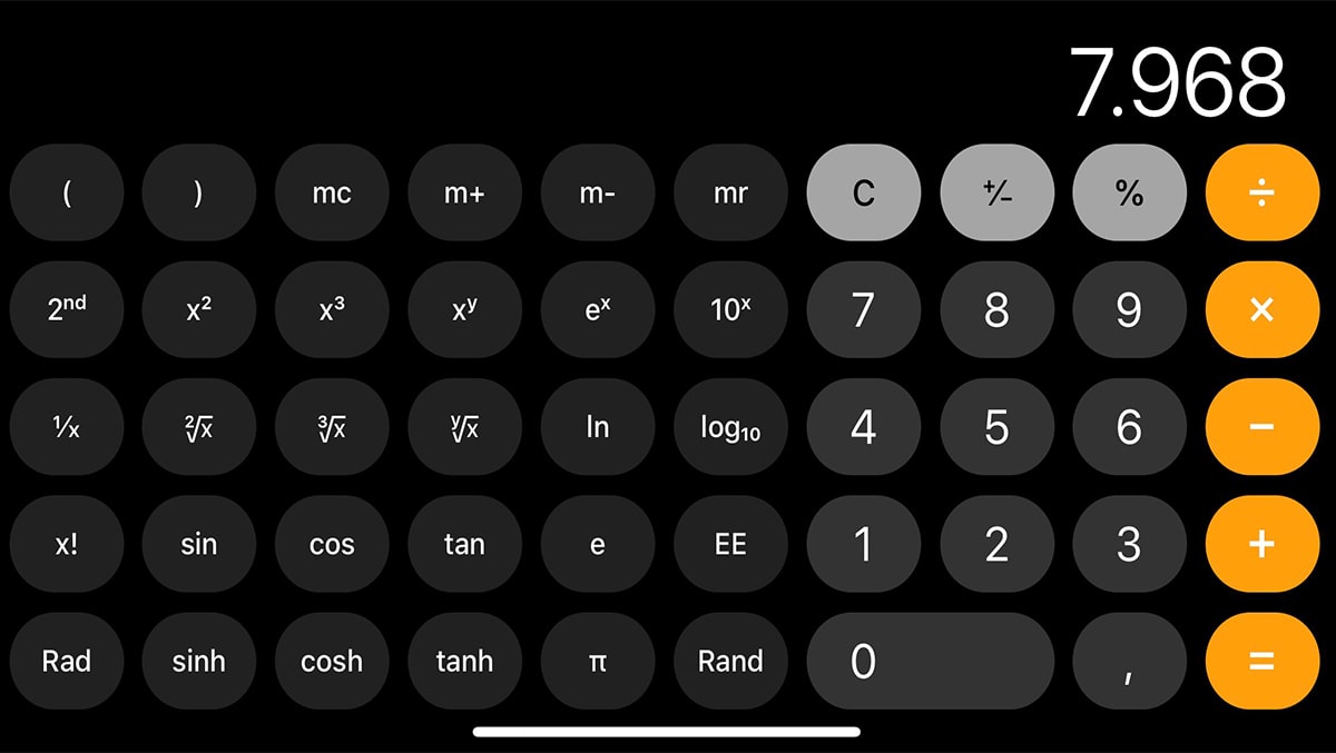 Mẹo sử dụng máy tính hiệu quả trên iPhone