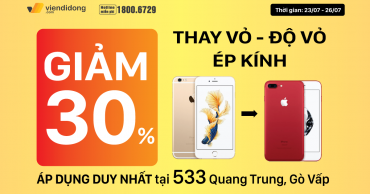 Cửa hàng 533 Quang Trung, GIẢM NGAY 30% khi Thay vỏ - Độ vỏ và Ép kính 1200x677 Thay vỏ độ vỏ