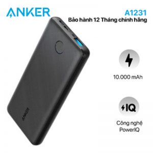 Pin sạc dự phòng Anker PowerCore Slim 10000 PD - A1231