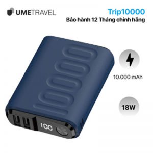 Pin sạc dự phòng sạc nhanh Polymer 10000mAh - Umetravel Trip10000
