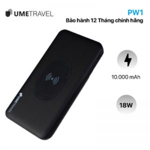 Pin sạc dự phòng sạc nhanh Wireless Polymer 10000mAh - Umetravel PW1