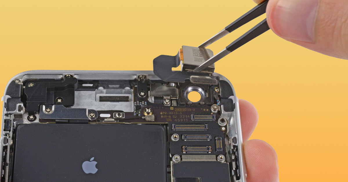 Cách phân biệt thay camera iPhone chính hãng tại cửa hàng sửa chữa