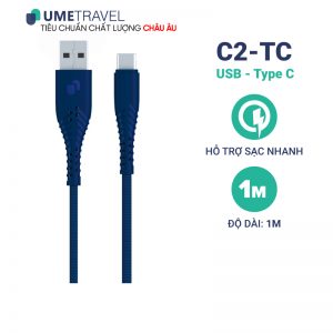 Cáp sạc USB - Type C Umetravel C2-TC dài 1m