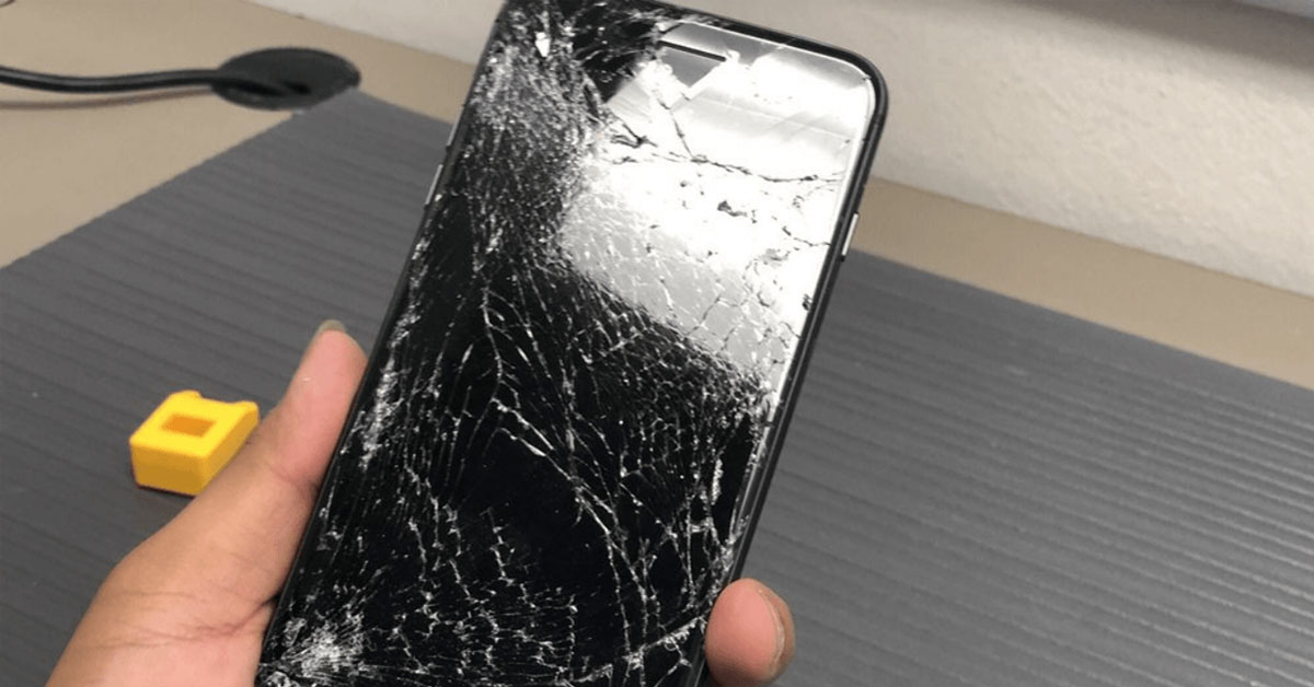 Làm thế nào để xử lý màn hình iPhone 7 bị vỡ?