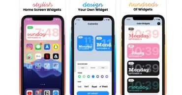 sáng tạo giao diện qua tính năng widget