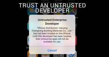 Cách sửa lỗi Untrusted Developer trên iOS như thế nào? untrusted developer viendidong