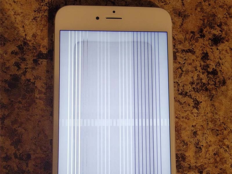  màn hình iPhone 8 Plus bị sọc 1