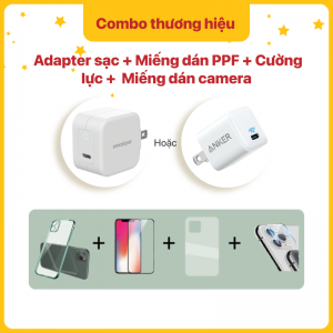 Bộ phụ kiện iPhone 12 series thương hiệu