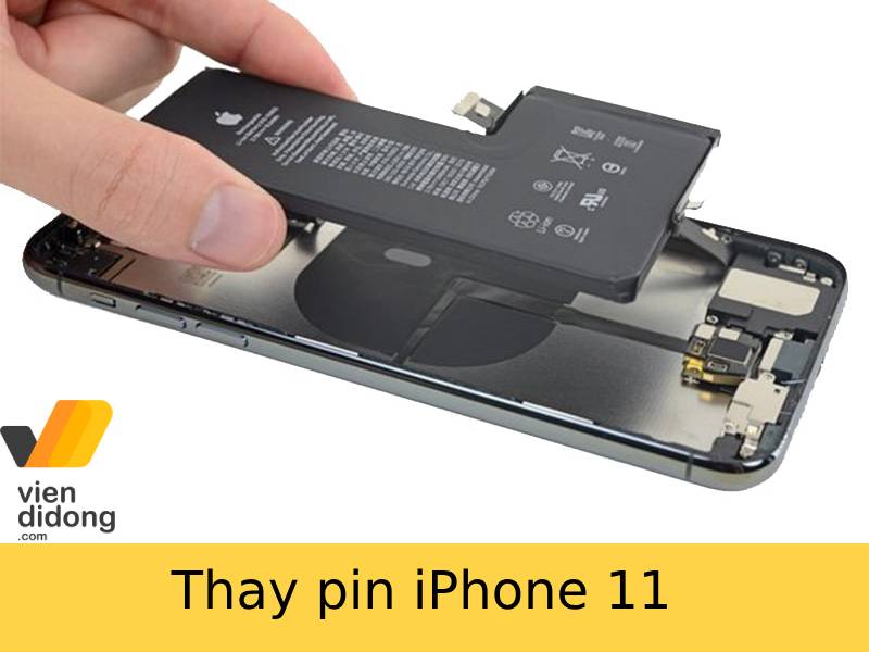 Thay pin iPPhone 11 tại Viện Di Động