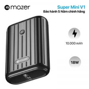 Pin sạc dự phòng Mazer 10.000mAh Super Mini V1