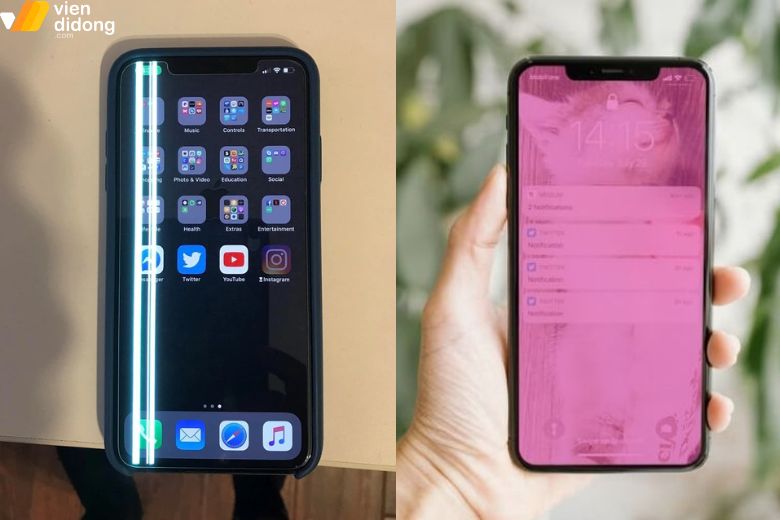 iPhone 12 xuất hiện lỗi hiển thị, nứt vỡ hoặc cảm ứng không ổn định