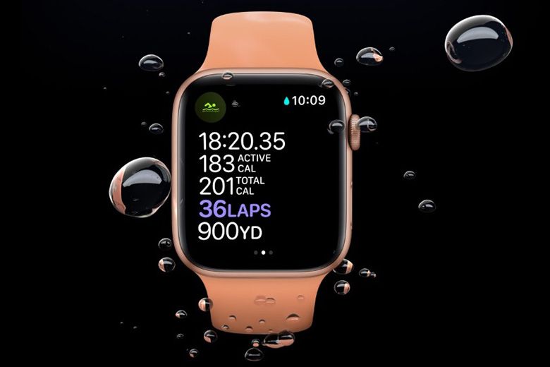 Apple Watch có khả năng chịu nước theo tiêu chuẩn ISO 22810:2010