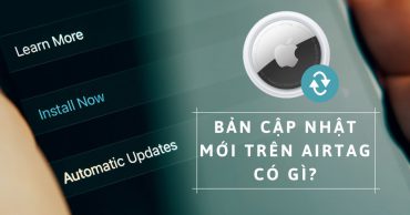 Bản cập nhật mới trên AirTag