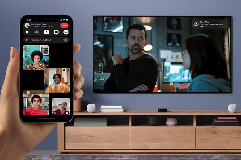 Người dùng có thể mở rộng màn hình trên Apple TV
