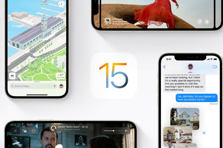 iOS 15 phiên bản beta
