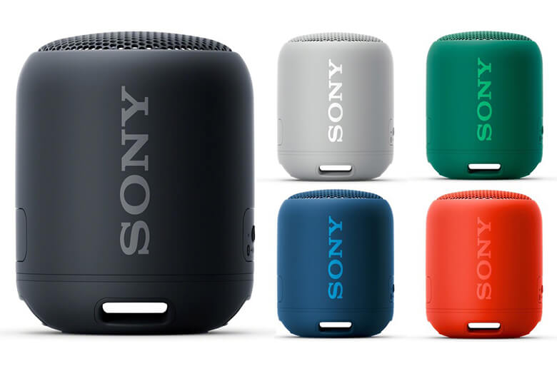 Loa Sony có thiết kế nhỏ gọn gồm nhiều màu sắc nổi bật thu hút ánh nhìn của người dùng.