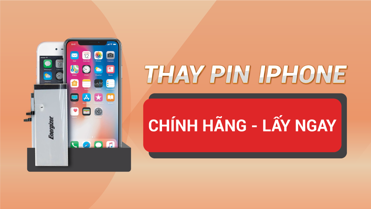 Thay pin iPhone CHÍNH HÃNG – LẤY NGAY – AN TOÀN trong mùa dịch