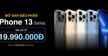 Mua ngay siêu phẩm iPhone 13 series banner 1200x400 didongviet