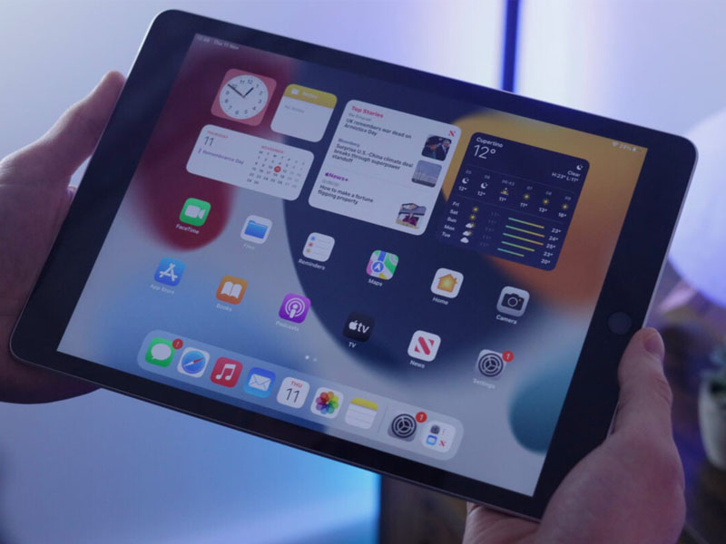 Hiệu năng iPad Gen 9 cải tiến, mọi tác vụ của người dùng được thực hiện nhanh chóng