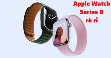 Apple Watch Series 8 rò rỉ