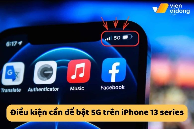 Cách bật 5G trên iPhone 13 đơn giản, giúp bảo vệ pin và tiết kiệm dữ liệu 1 Gói cước di động trên iPhone 13 phải được đăng ký dịch vụ 5G
