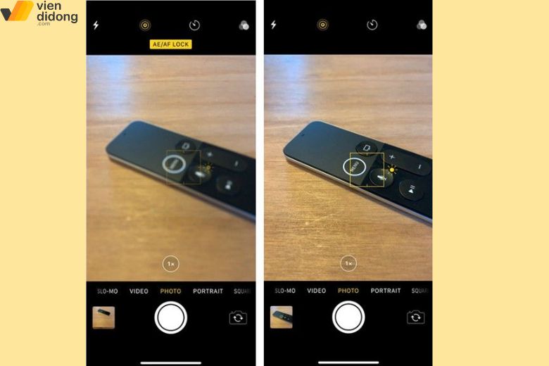 Khóa AF/AE giúp chụp ảnh iPhone đẹp và nổi bật chủ thể