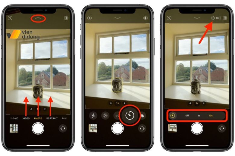 Tính năng Timer trên iPhone giúp chụp ảnh tránh rung mờ