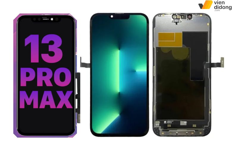 Người dùng có nhiều lựa chọn linh kiện khi sửa màn iPhone 13 Pro Max