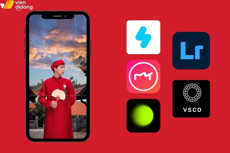 App chỉnh ảnh đơn giản giúp ảnh Tết đẹp tự nhiên
