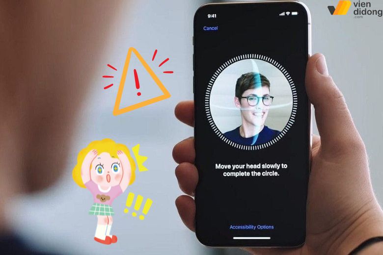 Thay màn hình iPhone 13 Pro 4 Thay màn iPhone 13 Pro đúng kỹ thuật vẫn giữ Face ID ổn định