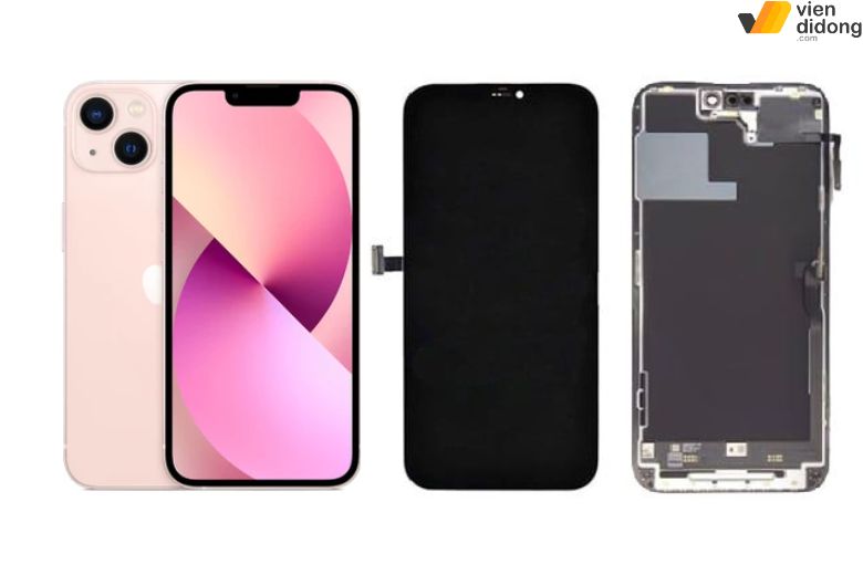 Hiện có nhiều lựa chọn linh kiện cho dịch vụ thay màn iPhone 13