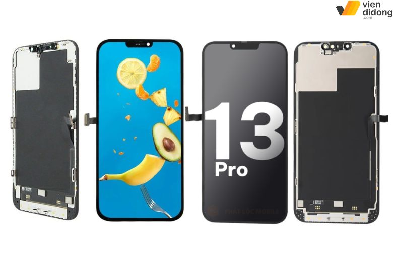 Thay màn hình iPhone 13 Pro 3 Nhiều lựa chọn linh kiện khi thay màn iPhone 13 Pro