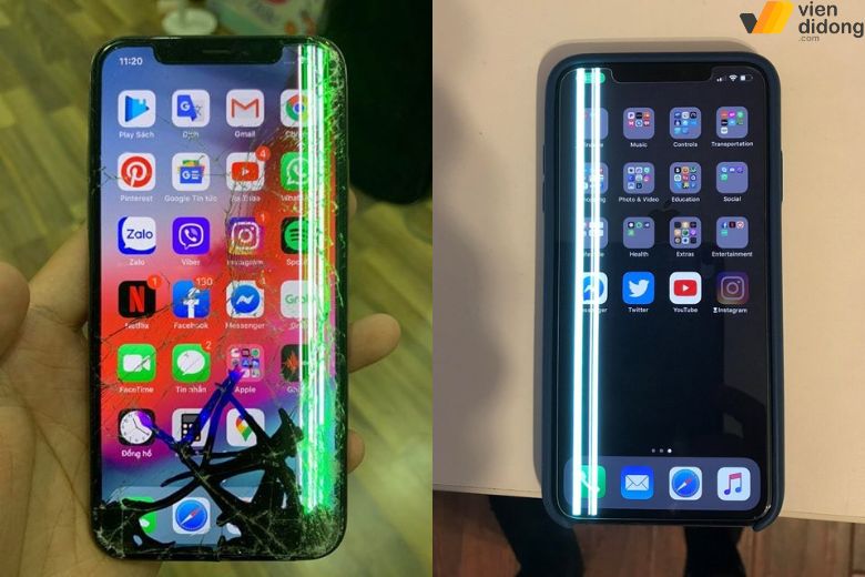 Khi hiển thị lỗi nặng, thay màn hình iPhone 13 là giải pháp phù hợp