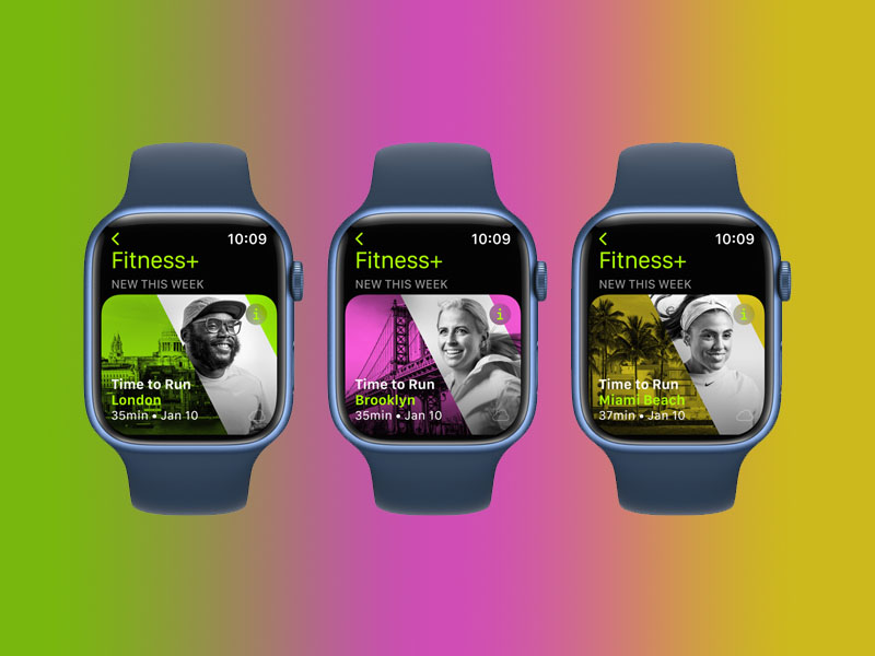 tính năng mới của Apple Watch Time to Run