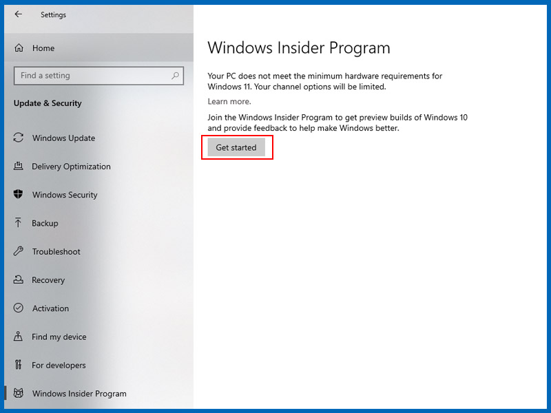 cách tải Windows 11 chương trình