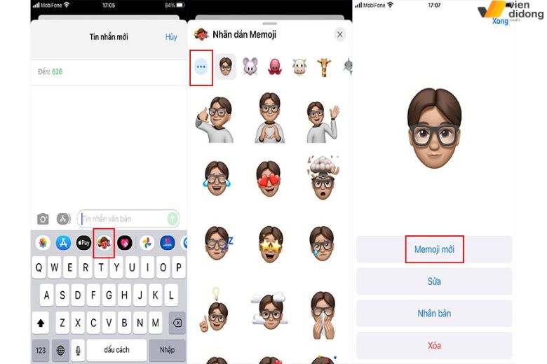 Cách tạo Memoji trên iPhone nhanh chóng