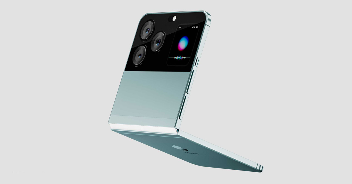 Concept của iPhone Air được dựa vào một phần thiết kế của Galaxy Z Flip 3