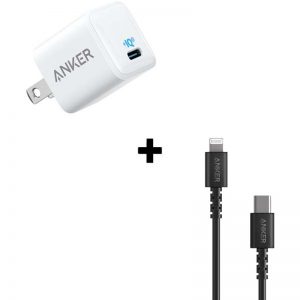 Bộ Combo cáp sạc Anker 20W Type C to Lightning A8612