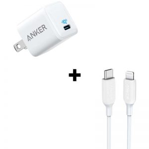Bộ Combo cáp sạc Anker 20W Type C to Lightning A8662