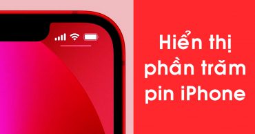 hiển thị phần trăm pin 1