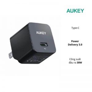 Củ sạc nhanh 30W Aukey PA-Y30s