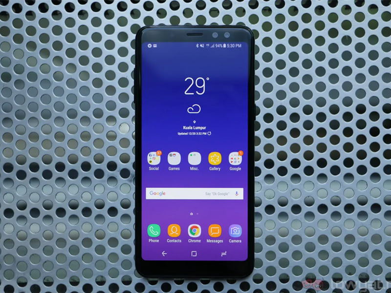 Thay màn hình Samsung Galaxy A8 (2018) 1 vdd