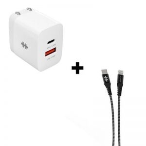 Bộ Combo cáp sạc Hyper 20w Type-C to Lightning