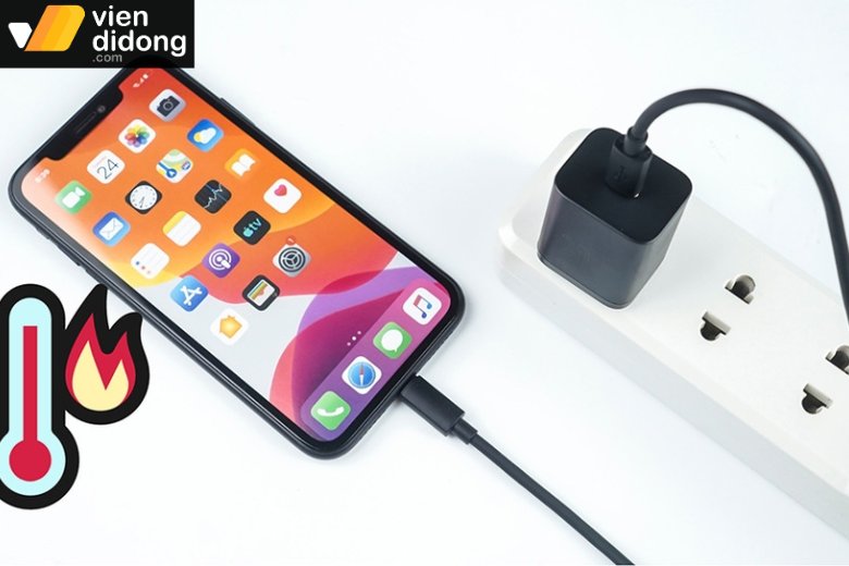 Nguyên nhân và cách khắc phục iPhone bị nóng máy và nhanh hết pin 2 iPhone bị nóng máy hao pin